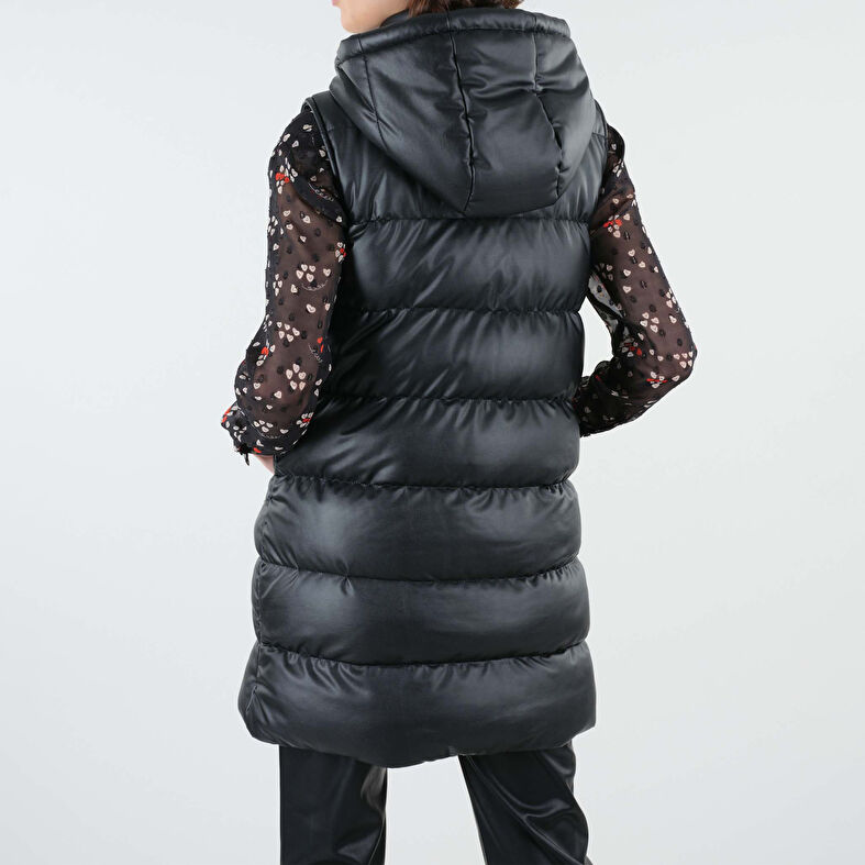Cappotto nero da donna