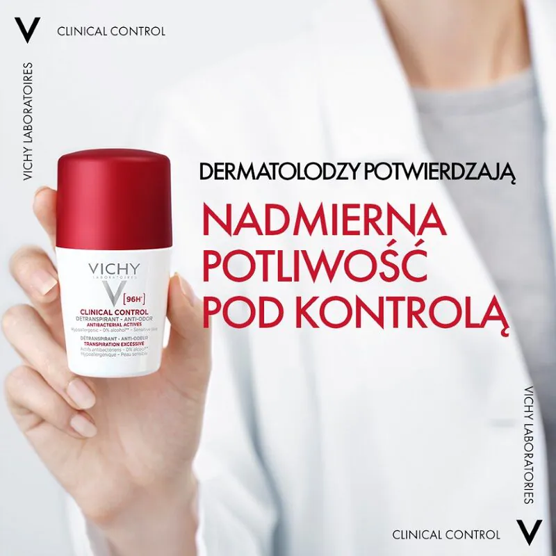 Vichy Dezodorant Clinical Control 96H Roll-On
