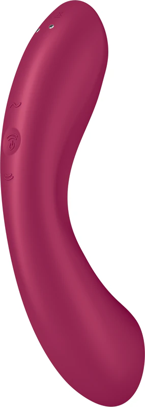 Vibrador Satisfyer Curvy Trinity 1 com estimulador clitoriano