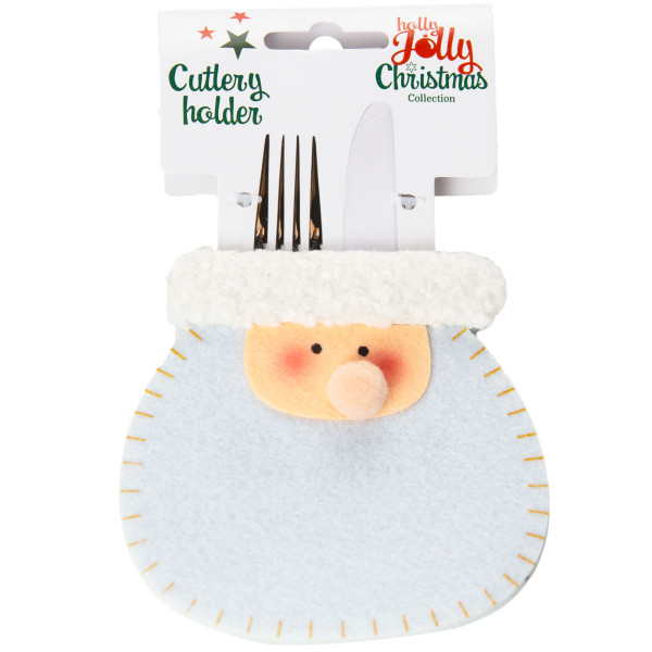 Świąteczna Kieszonka Etui Pokrowiec Na Sztućce Filc 11X15 Cm