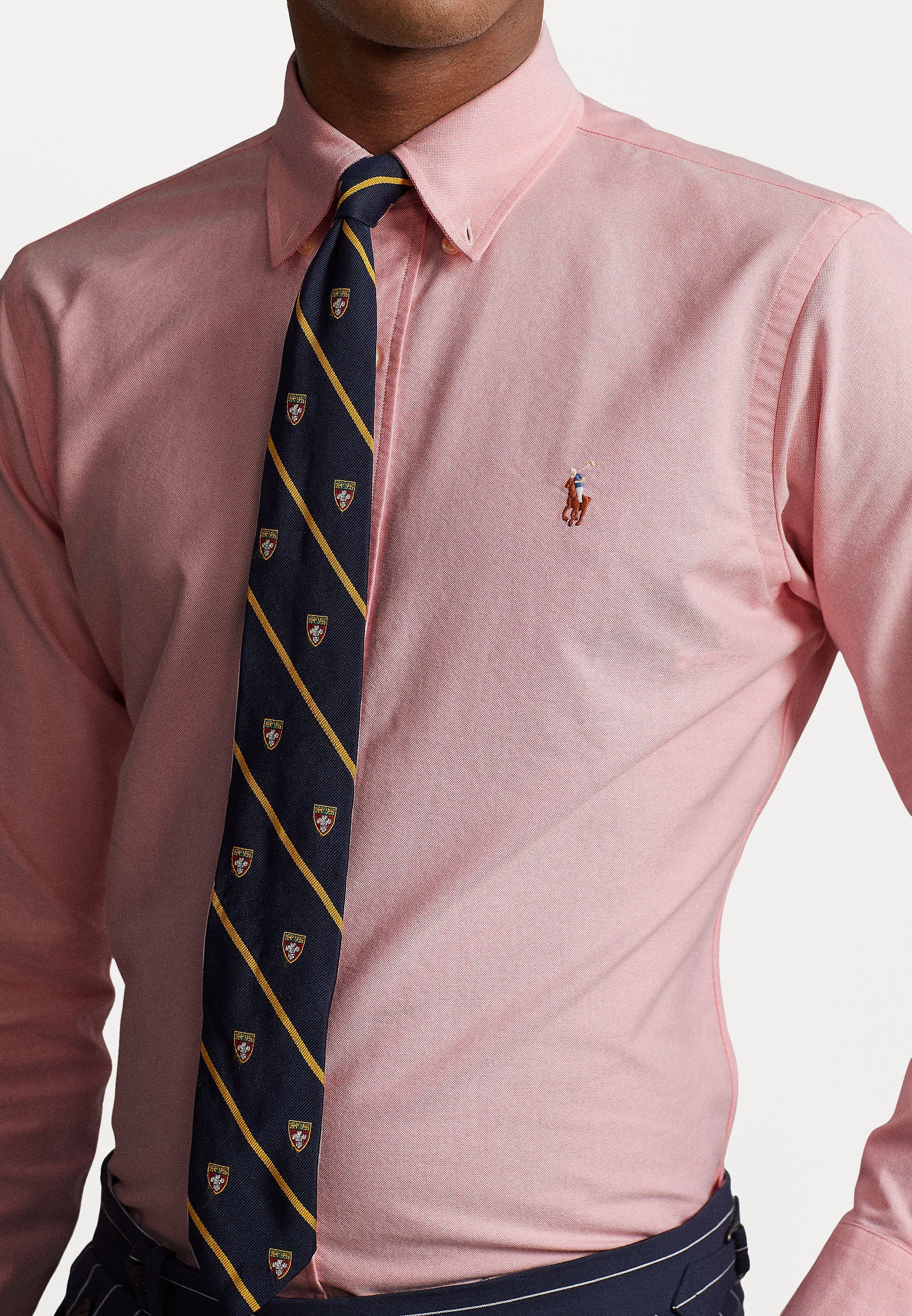 Chemise Oxford Polo Ralph Lauren coupe personnalisée - Rose