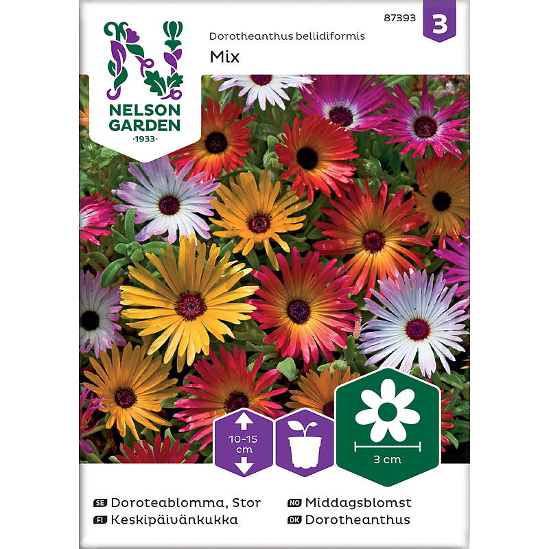 Nelson garden Seeds Dinner blomsterblanding