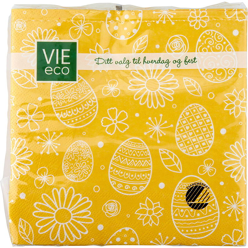 Vie Home Servetter 20-pack 33x33 cm, Påsk