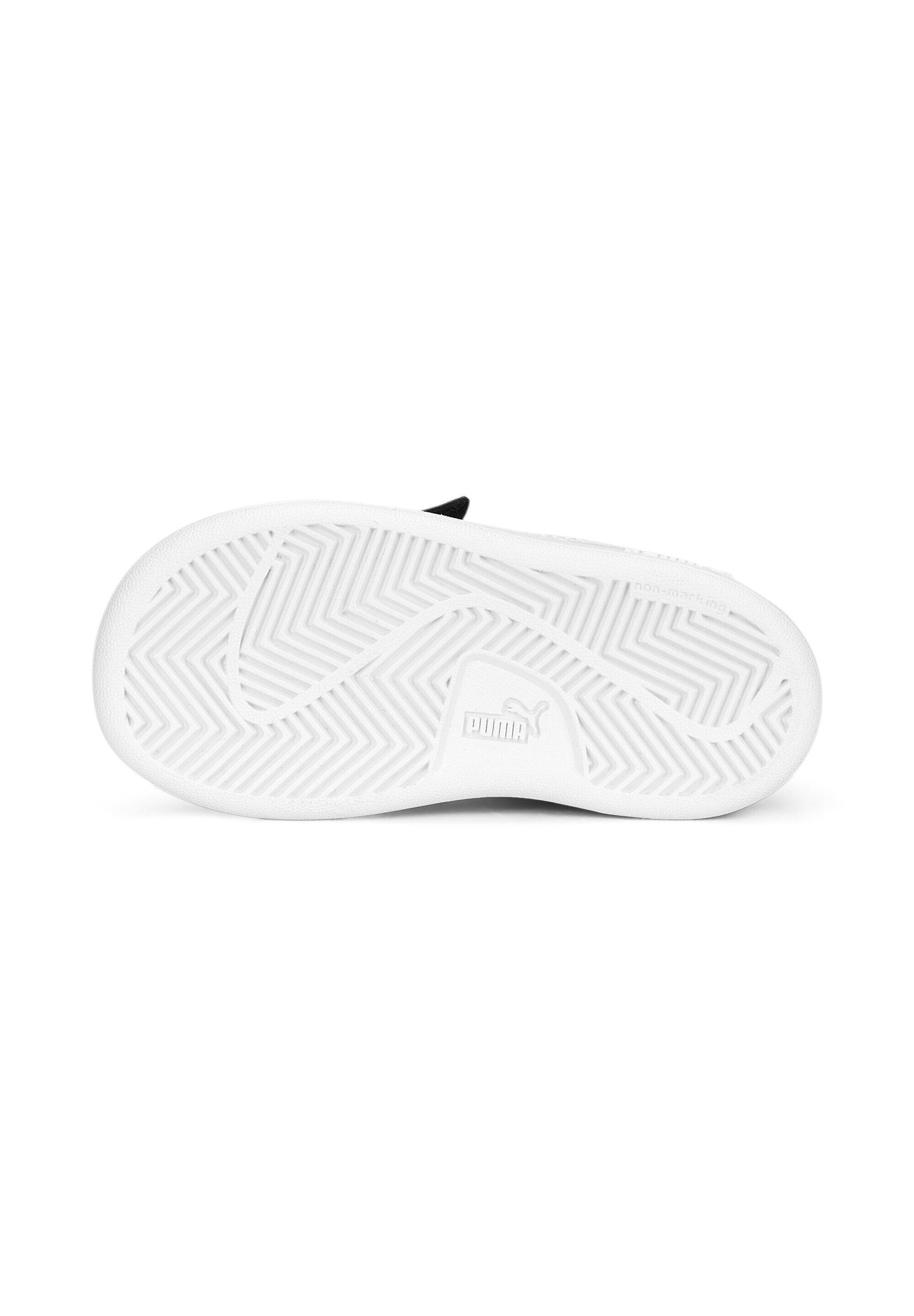 Puma SMASH 3.0 LV INF - Babyschoenen - zwart wit