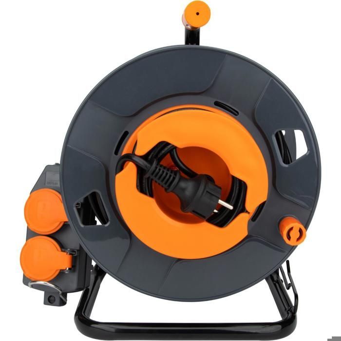 Cable de extensión de 30 m con 4 tomas - 2P+E 16A - Zenitech