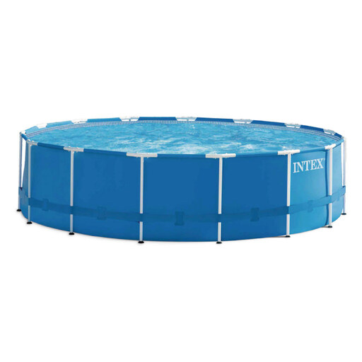 Piscina Intex com estrutura metálica, 457 x 122 cm, 16.805 litros.