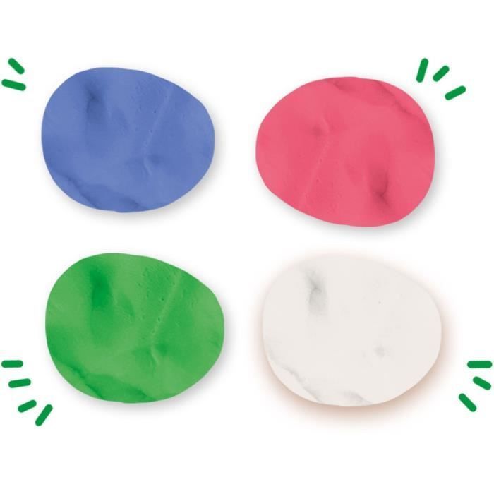 Pasta modellabile - SES Creative - Benessere - Relax (4 x 90 g) - Vegana - Lavabile - Morbida