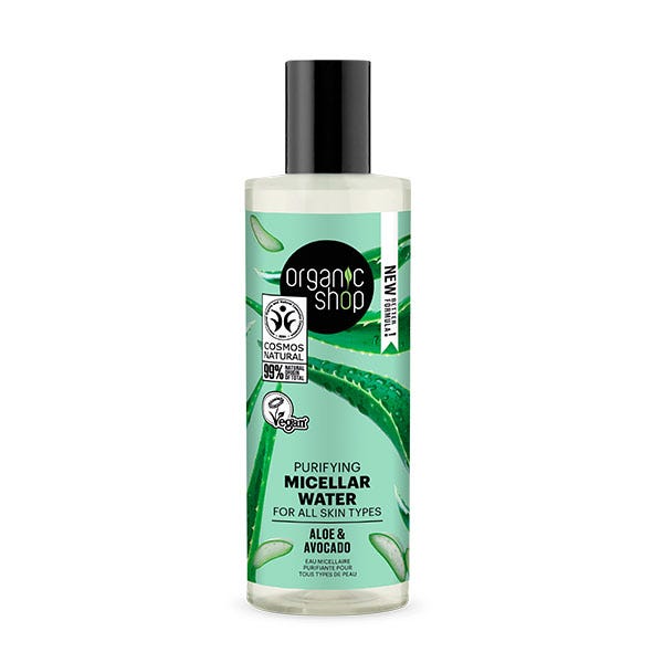 Čisticí micelární voda s aloe vera a avokádem | 150 ml