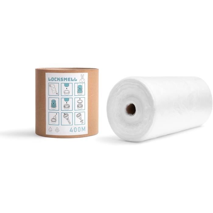 LOCKSMELL Sac corbeille à couches compatible avec Tommee Tippee Sangenic 40L - Vert