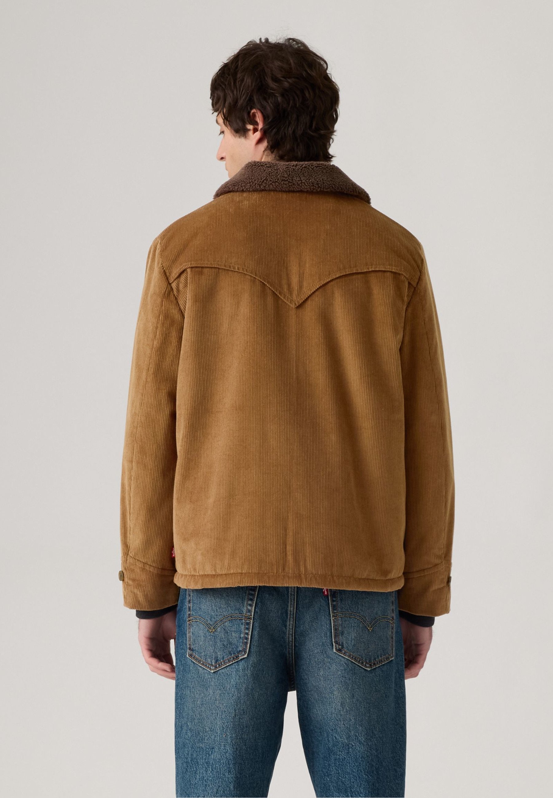 Levi's® DURHAM - Džinsa jaka - bizonzaļa