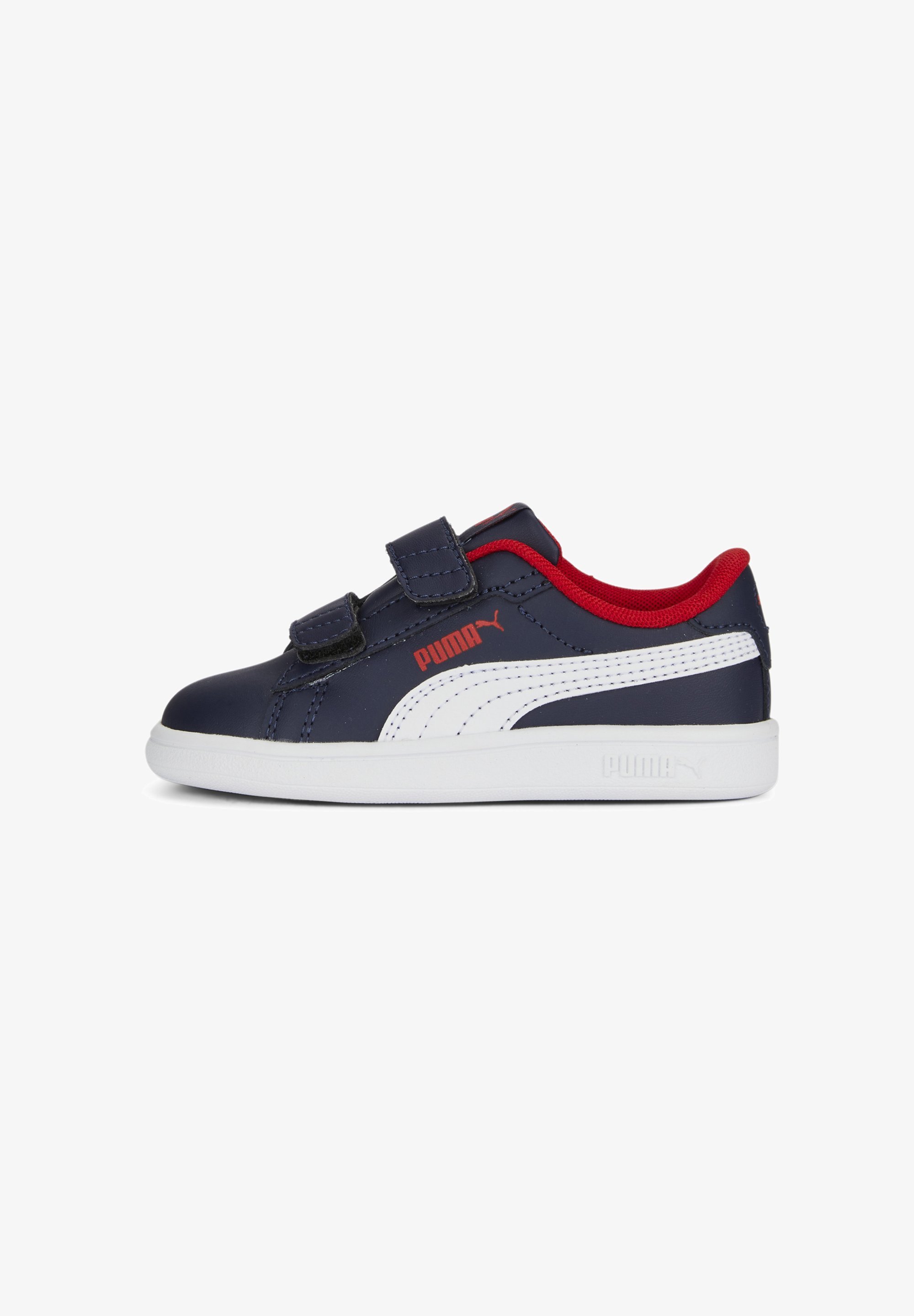 Puma SMASH 3.0 UNISEX - Matalavartiset tennarit - puma navy puma white for all time red