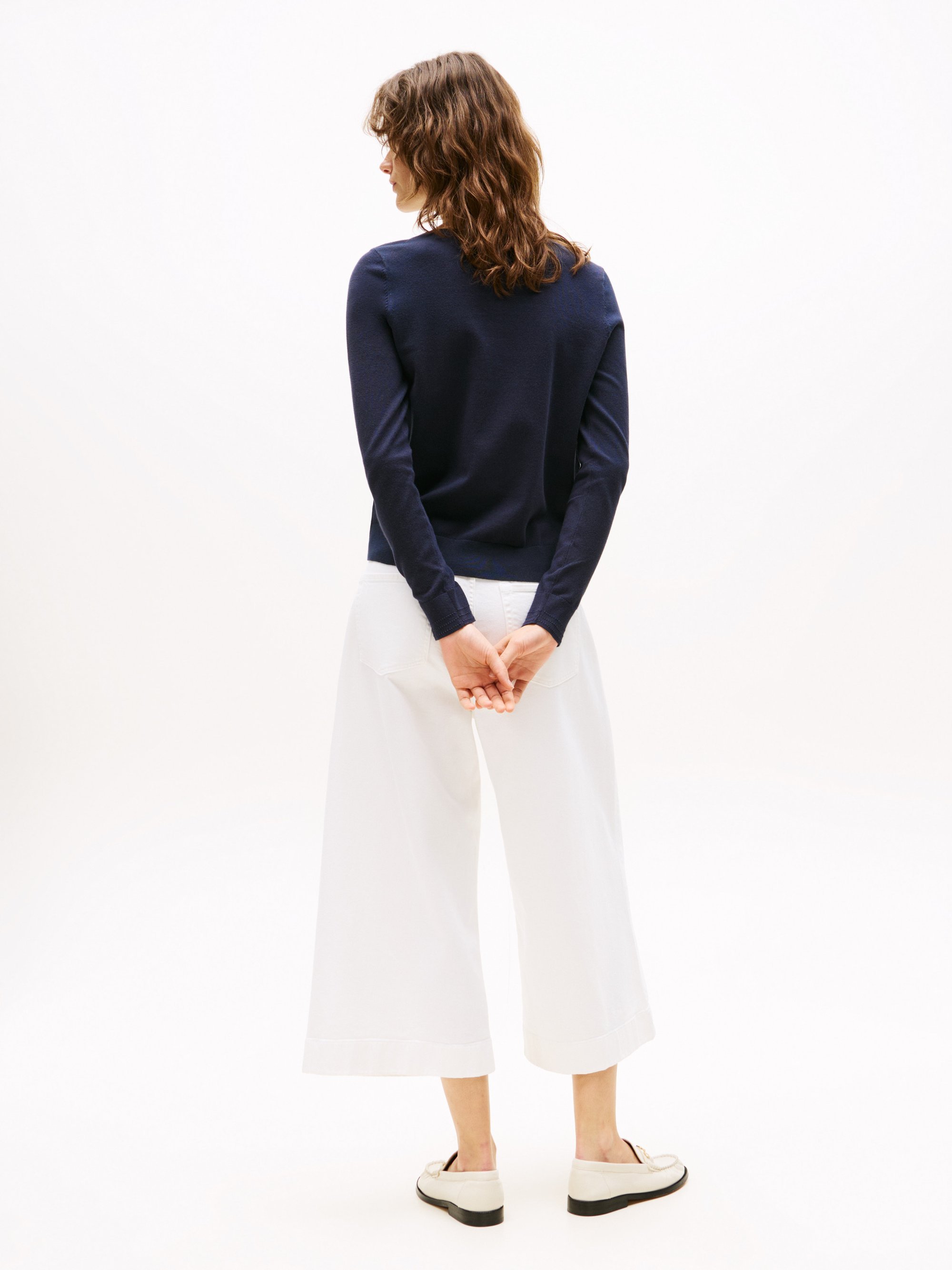 Tommy Hilfiger STITCH BOAT - Jumper - desert sky