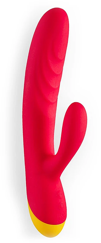 Vibrador ROMP Jazz Rabbit com estimulador clitoriano