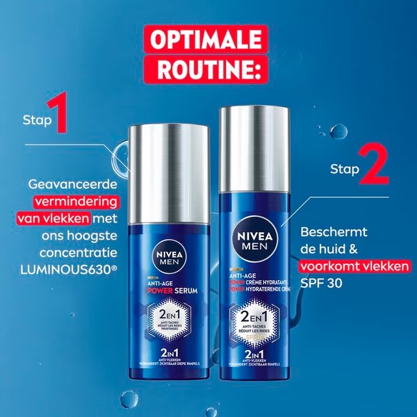NIVEA Men Anti-Age Power vlažilna krema 2 v 1<br>50 ml