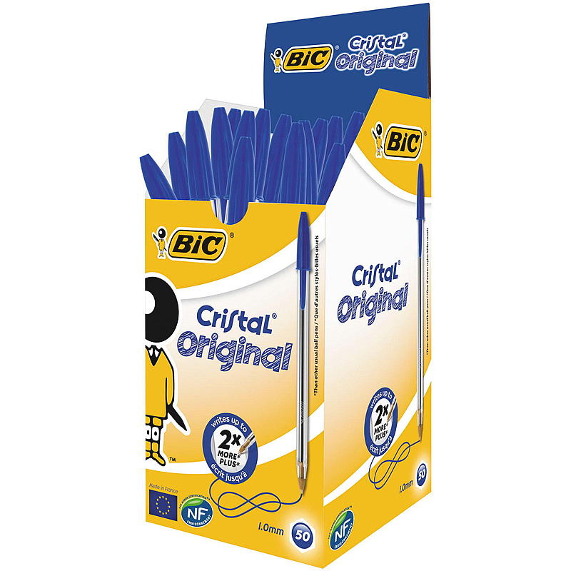 BIC Kuglepen 50 stk. blå BIC