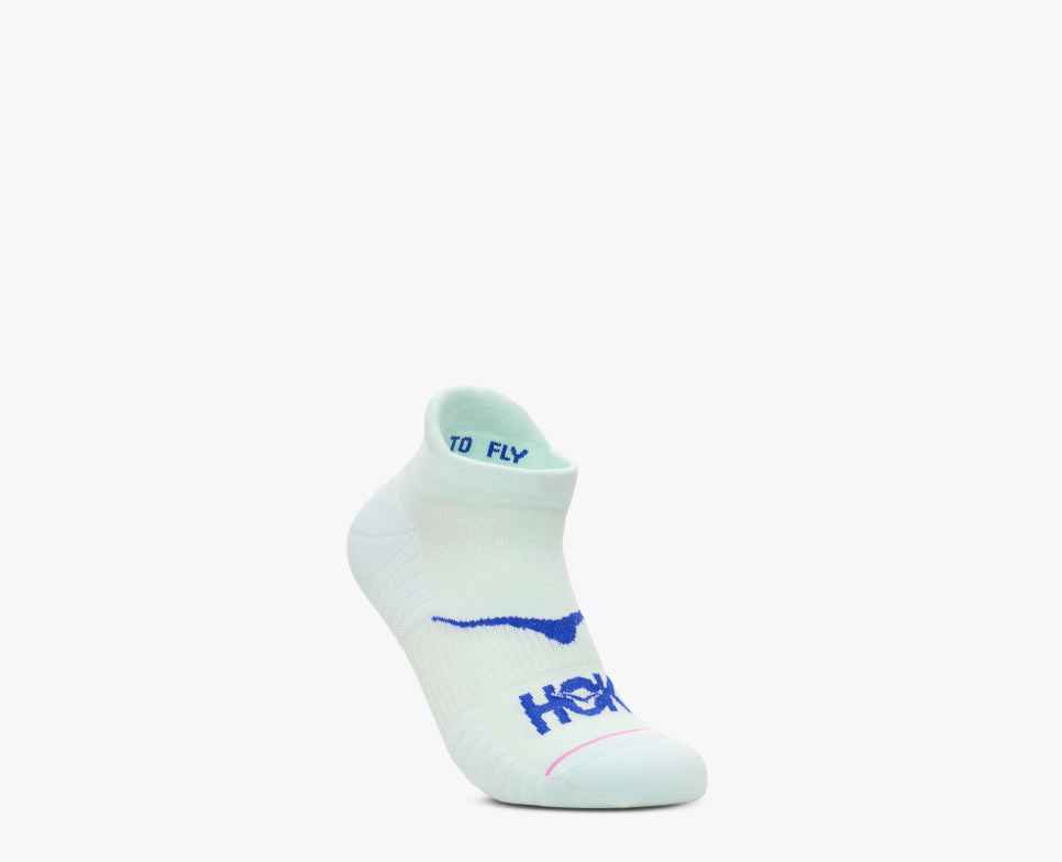 HOKA No-Show hardloopsokken 3-pack Aqua Brze / Pink Twilight / Ultramarine
