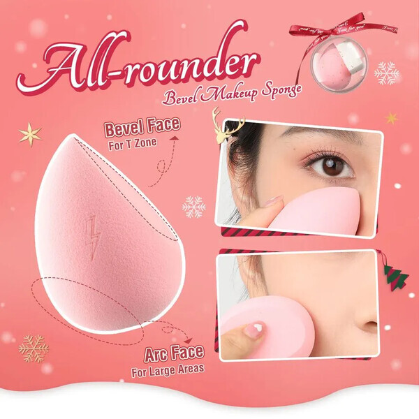 PINK FLASH - Burețel de machiaj pentru blender