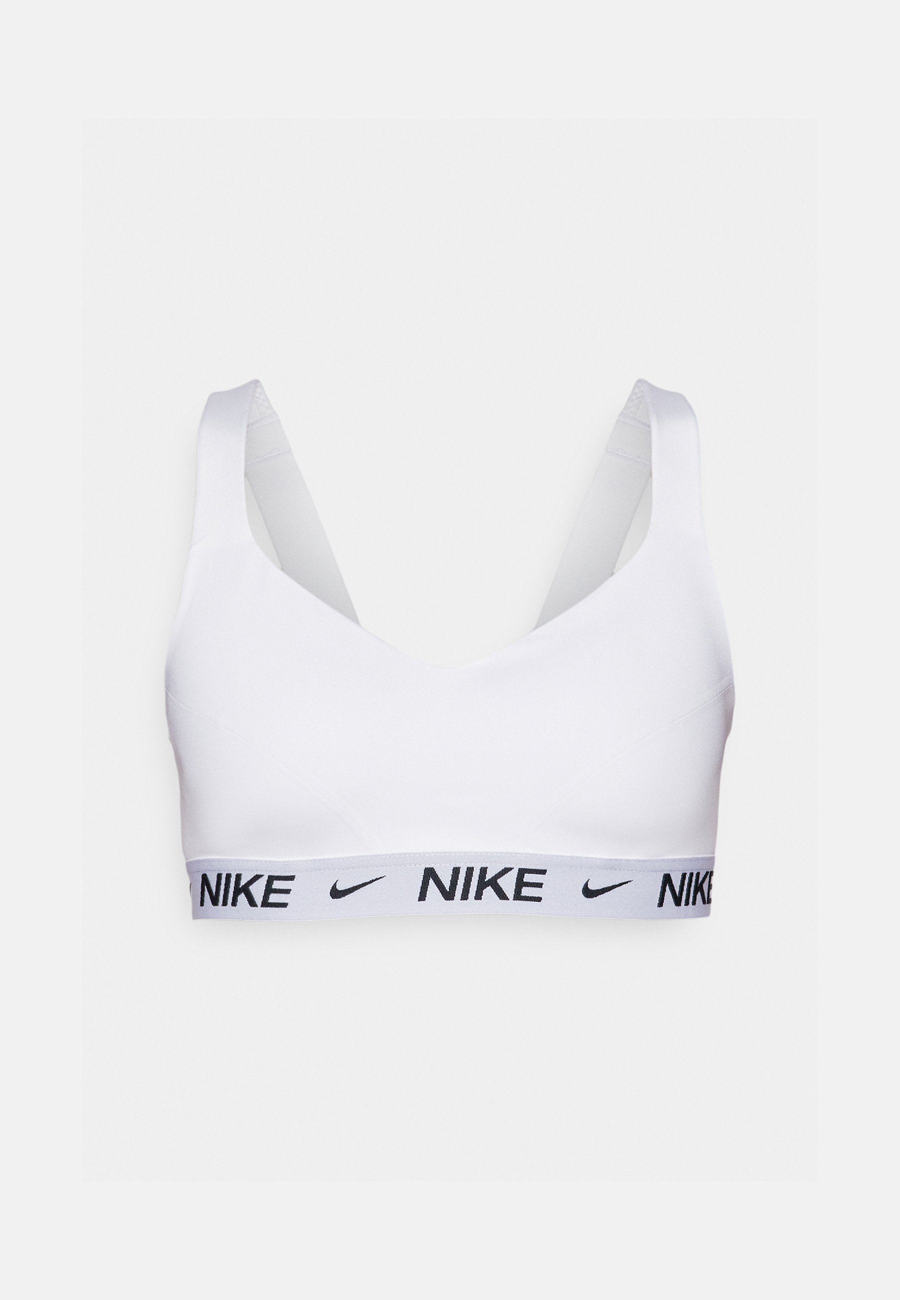 Nike Performance INDY BRA - Sportbeha met hoge ondersteuning - wit steen mauve zwart