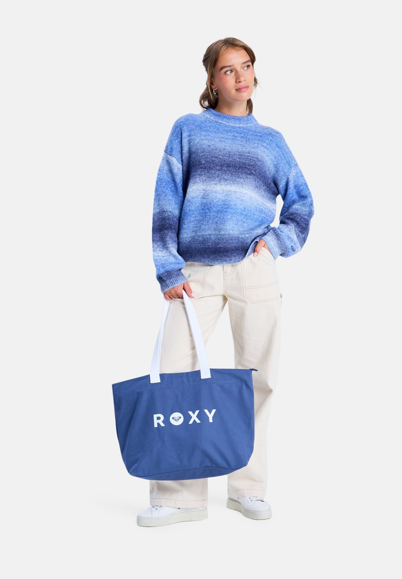 Roxy LOVE AGAIN - Jumper - blue blizzard