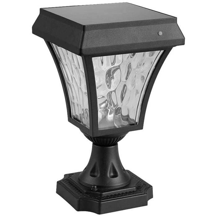 Solar outdoor floor lamp - V-TAC - VT-983-S - 2W - LED - Matte black