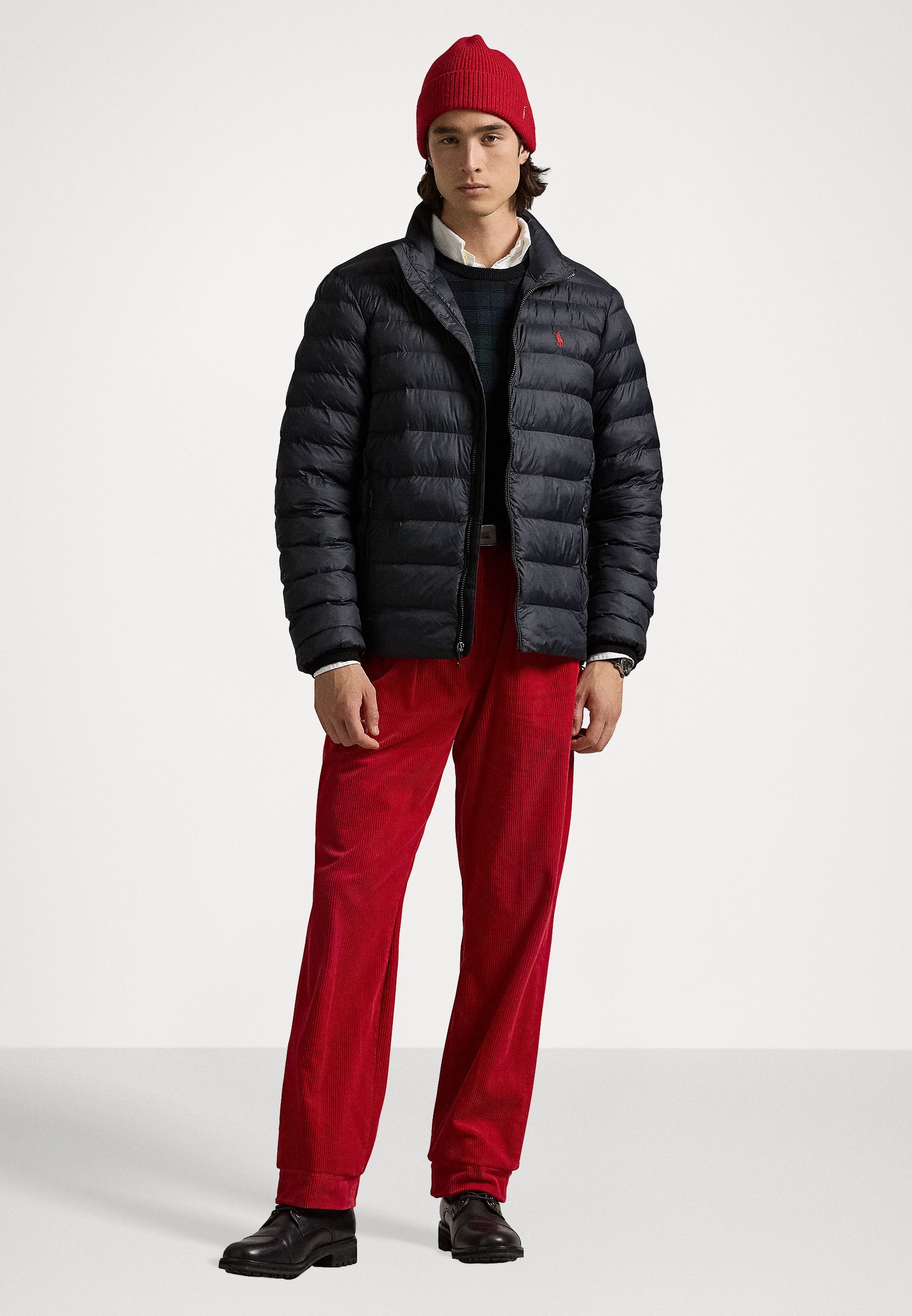 Polo Ralph Lauren THE COLDEN PACKABLE JACKET - Zimná bunda - čierna