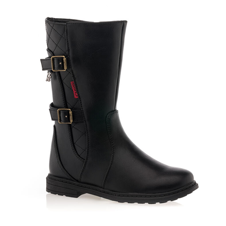 Botas para niña negra