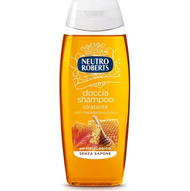 NEUTRO ROBERTS Gel de ducha y champú hidratante Neutro Roberts 250 ml con miel y arce rojo