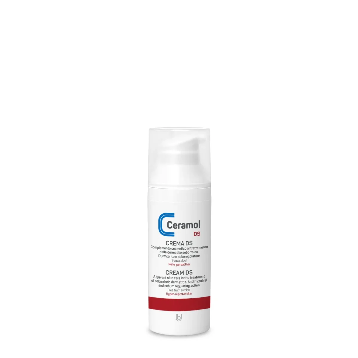 Ceramol DS CREMA DS - Tratt.viso 24 ore lenitiva, Crema Corpo