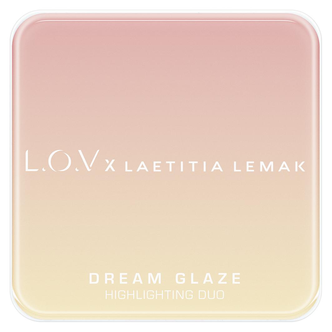 LOV pudr LOV x LAETITIA LEMAK Dream Glaze rozjasňující duo - 7,3 g