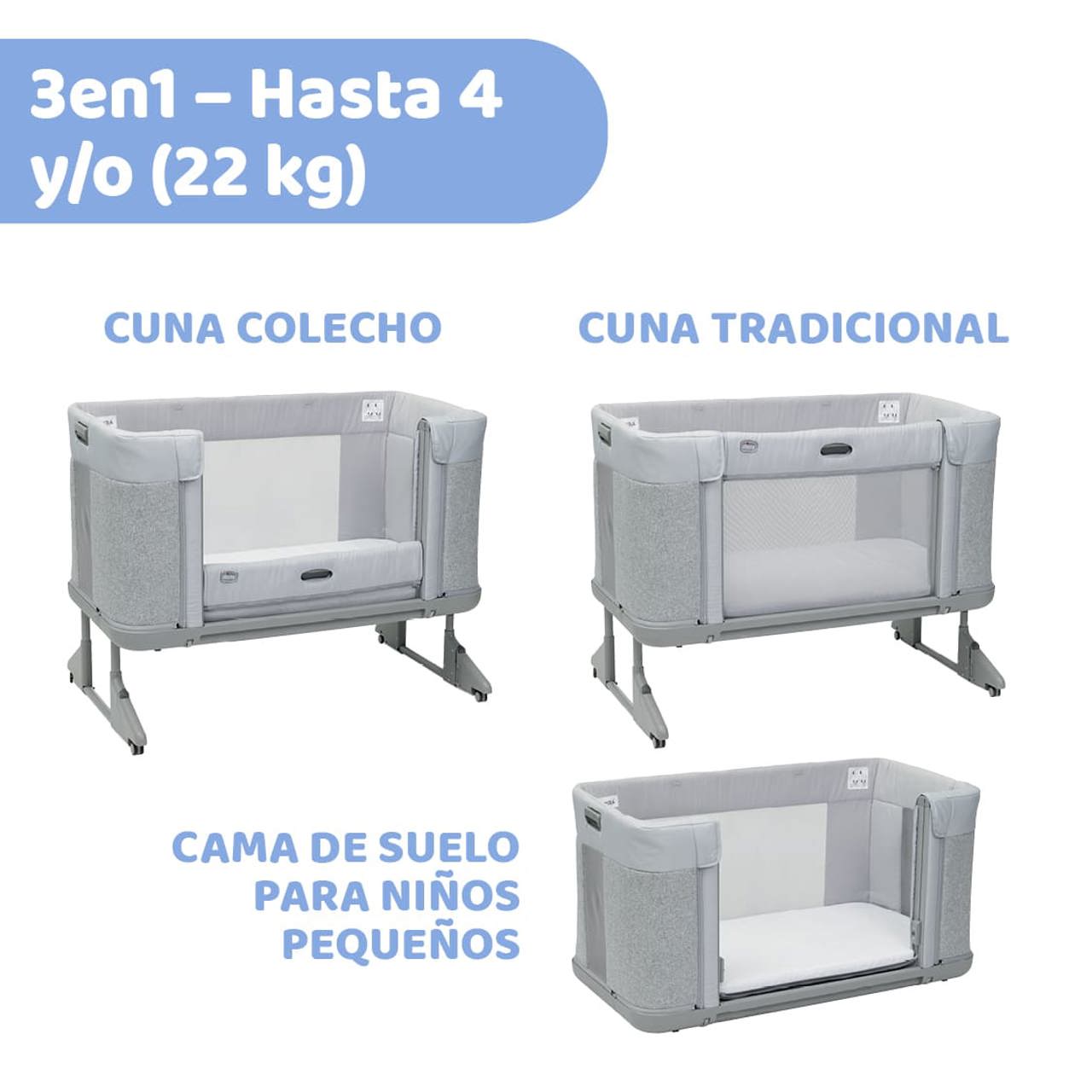 Chicco Next2Me Forever łóżeczko dostawne