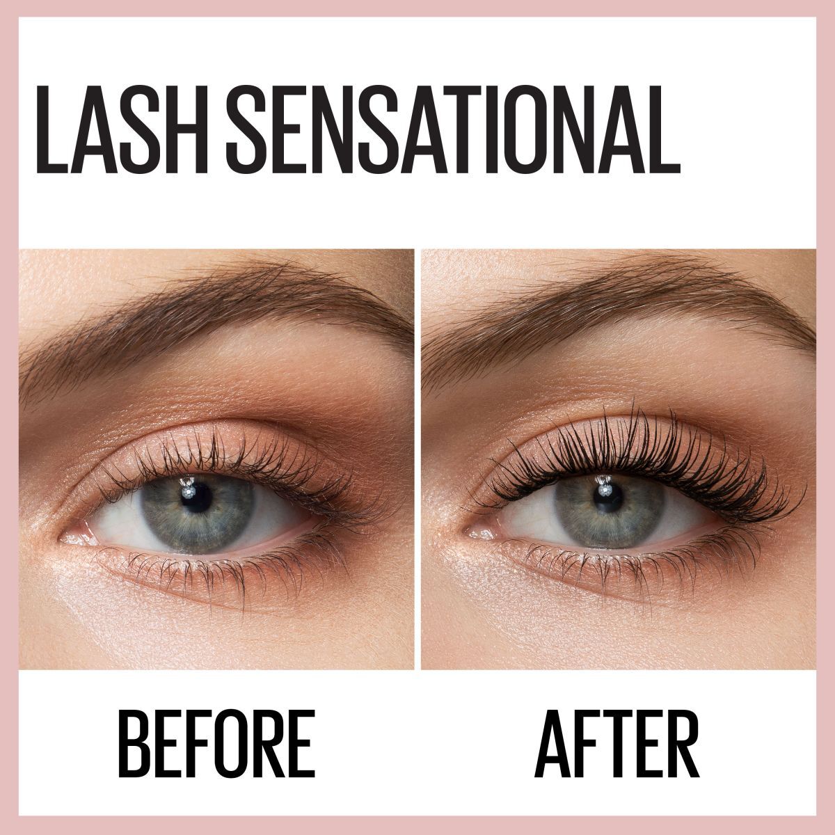 Maybelline skropstu tuša, melna, 9,5 ml, Lash Sensational
