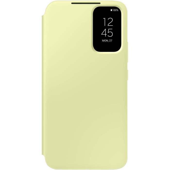 Samsung Smart S View Galaxy A34 5G hoesje lichtgroen