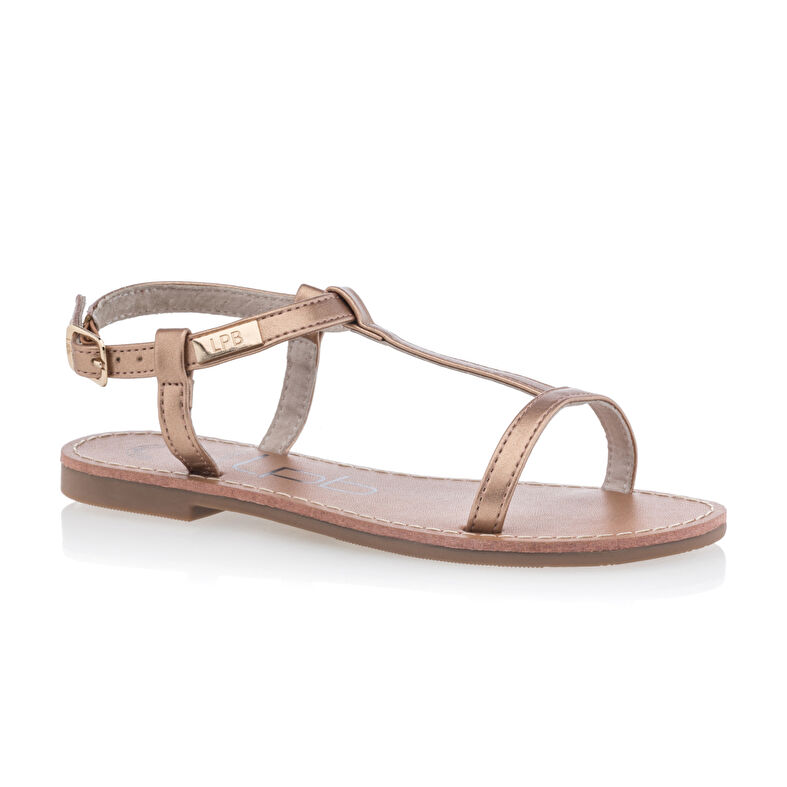 Rosa jentesandaler/sko med åpen tå