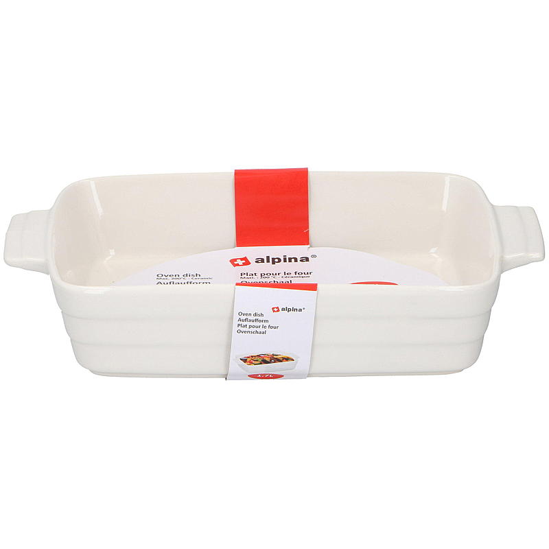 Plat ignifugé Alpina 30 x 18,5 x 6 cm Alpina