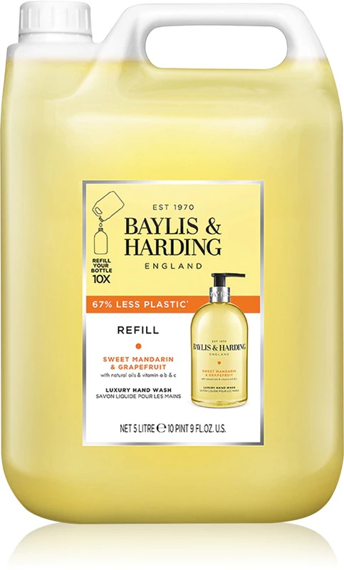 Baylis & Harding течни сапун за руке, слатка мандарина и грејпфрут, допуна