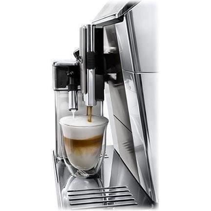 Cafetera espresso De'Longhi Primadonna Elite con molinillo incorporado - ECAM650.55.MS - 14 recetas - Gris