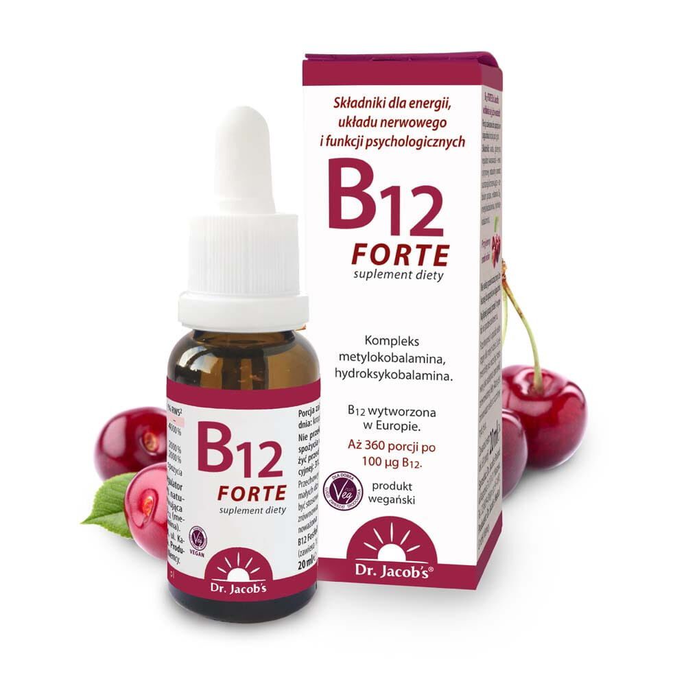 Dr. Jacobs B12 vitamīns Forte