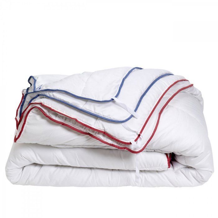 Piumino per tutte le stagioni 220x240 cm Antiacaro - Leggero e caldo - Facile da montare - BLUE CALIN