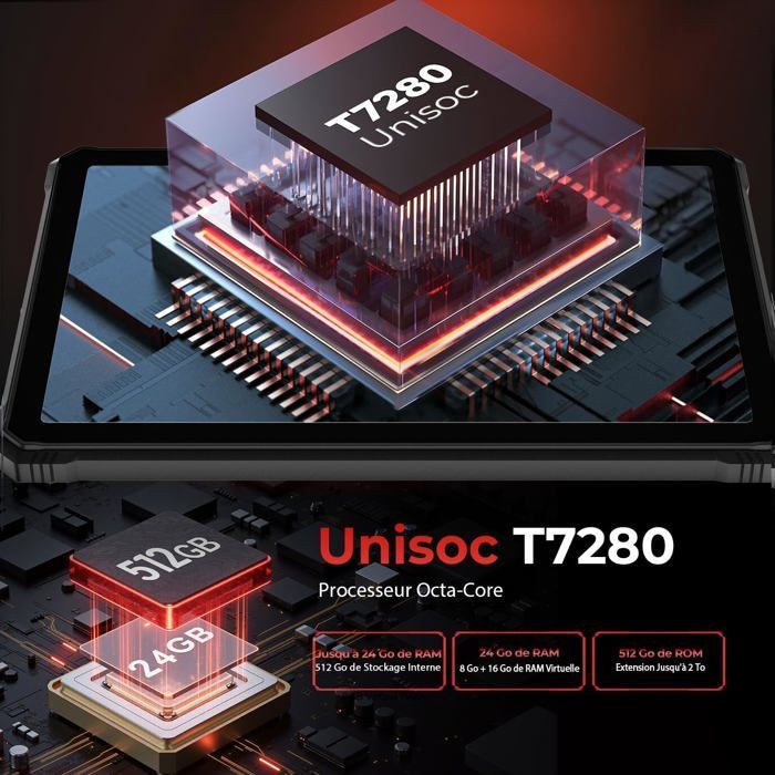 HOTWAV R9 Plus Tablette Incassable Écran 11