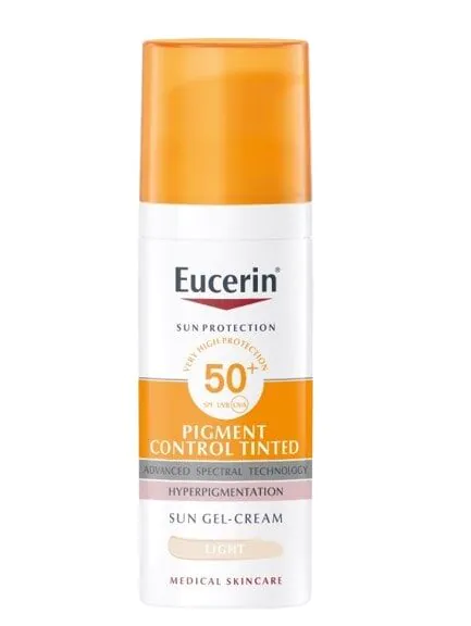 Eucerin Pigment Control SPF50+ Fluid ochronny przeciw przebarwieniom koloryzujący
