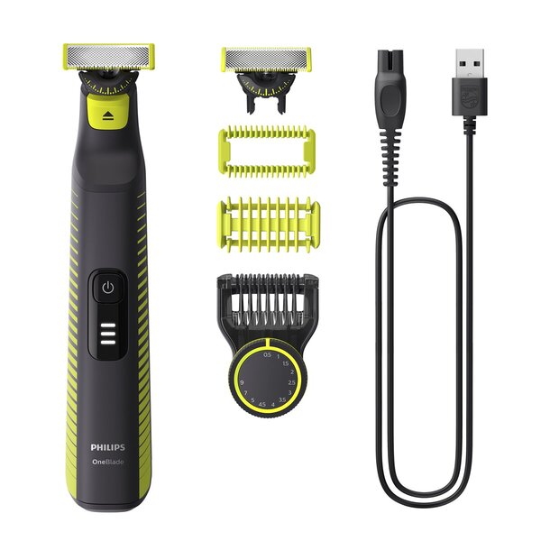 Philips OneBlade Pro 360 Face+Body QP6507/23 Trimmer, Scheerapparaat en Styler<br>zwart