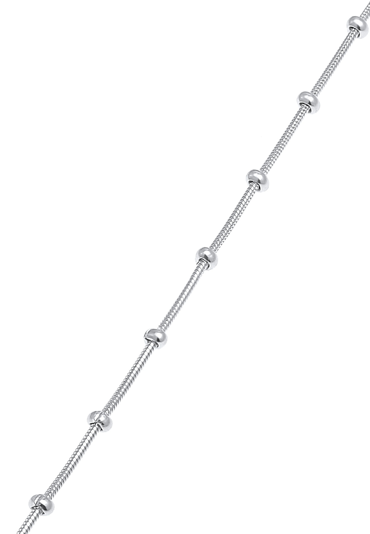 Elli Chaîne de serpent pour dames en filigrane ajustable en argent sterling 925