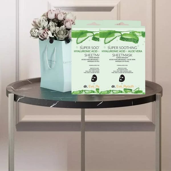 Dr Ever Youth Hyaluronic acid Aloe Vera maska x2