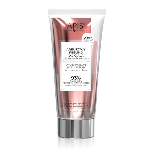APIS Tělový peeling s melounem a sopečnou lávou 200ml