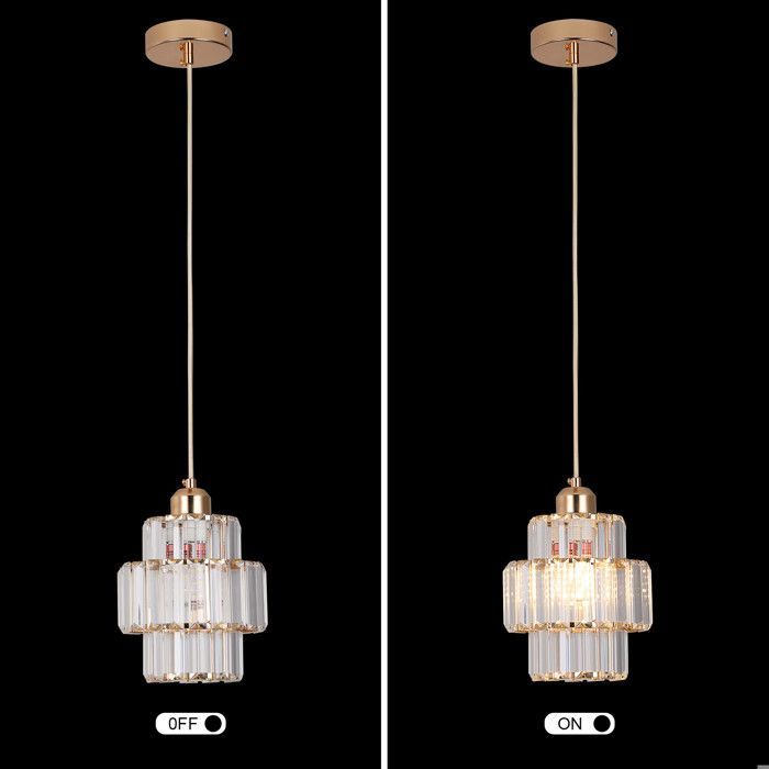 Lustre de cristal moderno GreeLustr, luminária de teto suspensa.
