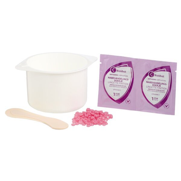 Kruidvat set za depilaciju lica i tijela s perlicama za skidanje voska<br>250g
