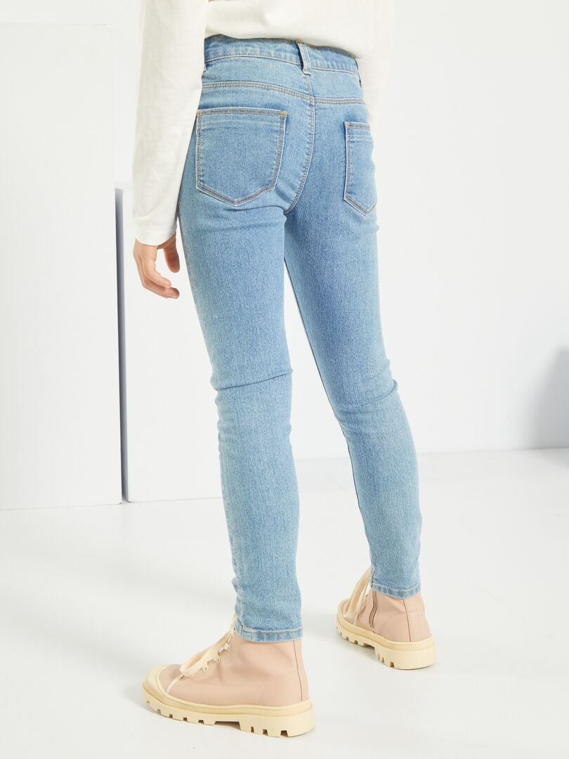 Calça jeans skinny - AZUL