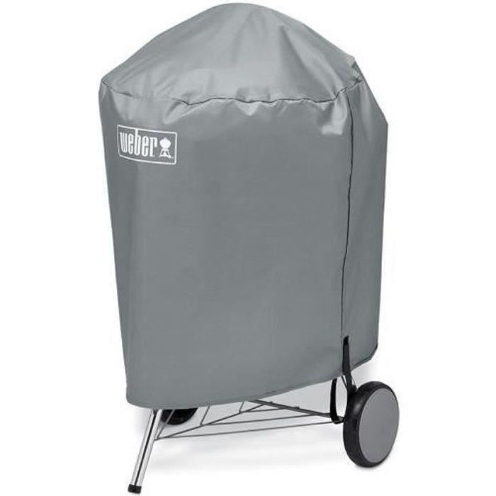 Funda para barbacoa de carbón Weber - Ø57 cm - Poliéster - Gris