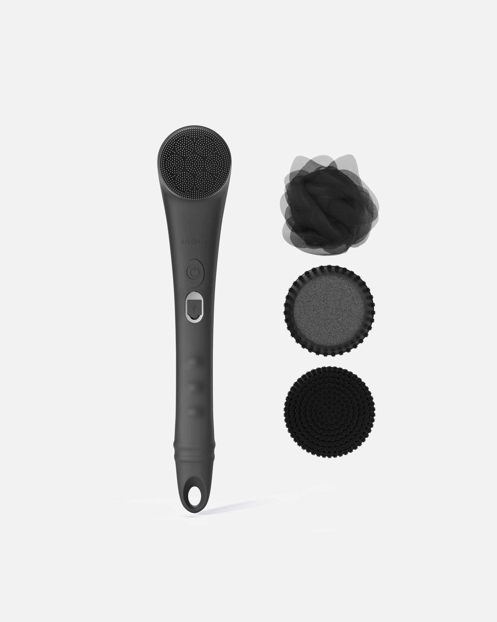 Ailoria GENTLE LUXE KÖRPER- & WELLNESSBÜRSTE 4-in-1 Körper- und Wellnessbürste - 1 Stück
