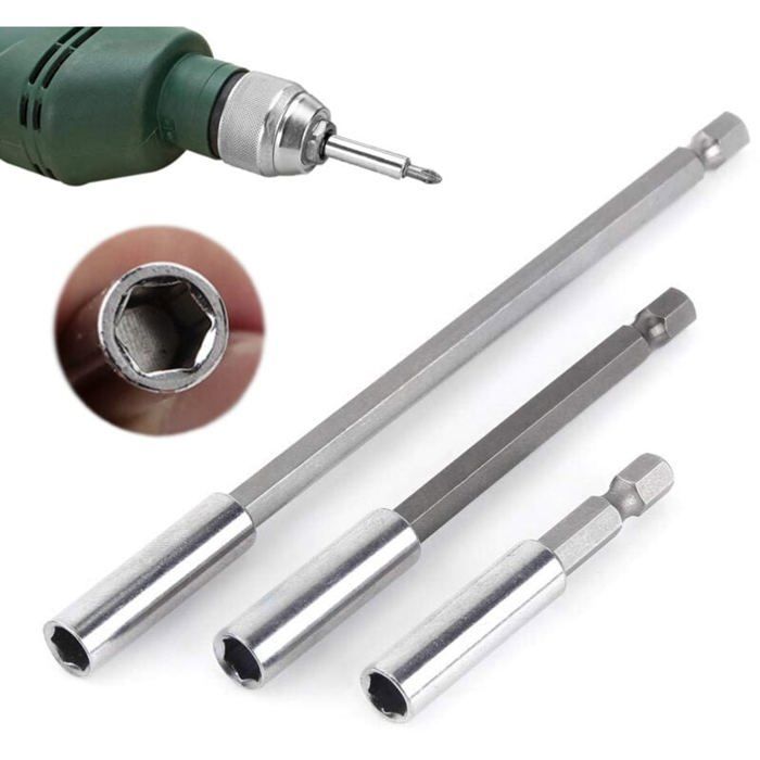 Pcs Magnetic Bit Holder, 1/4